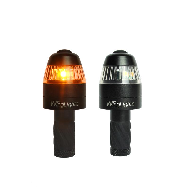 Wiederaufladbares magnetisches Positionslicht und Blinker Cycl winglights 360° m