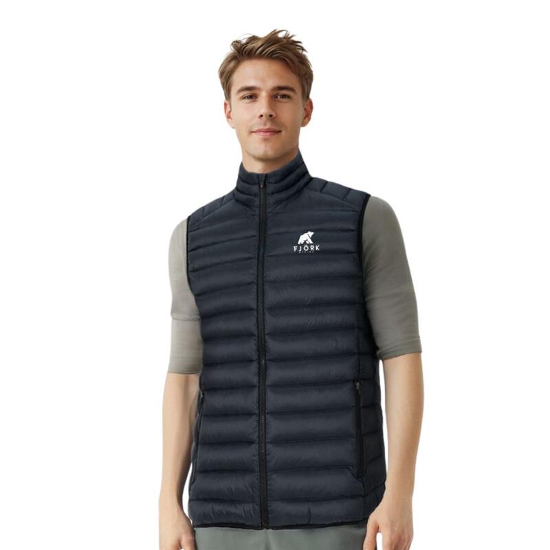 Merino Nordend Chaqueta de plumas sin mangas para hombre