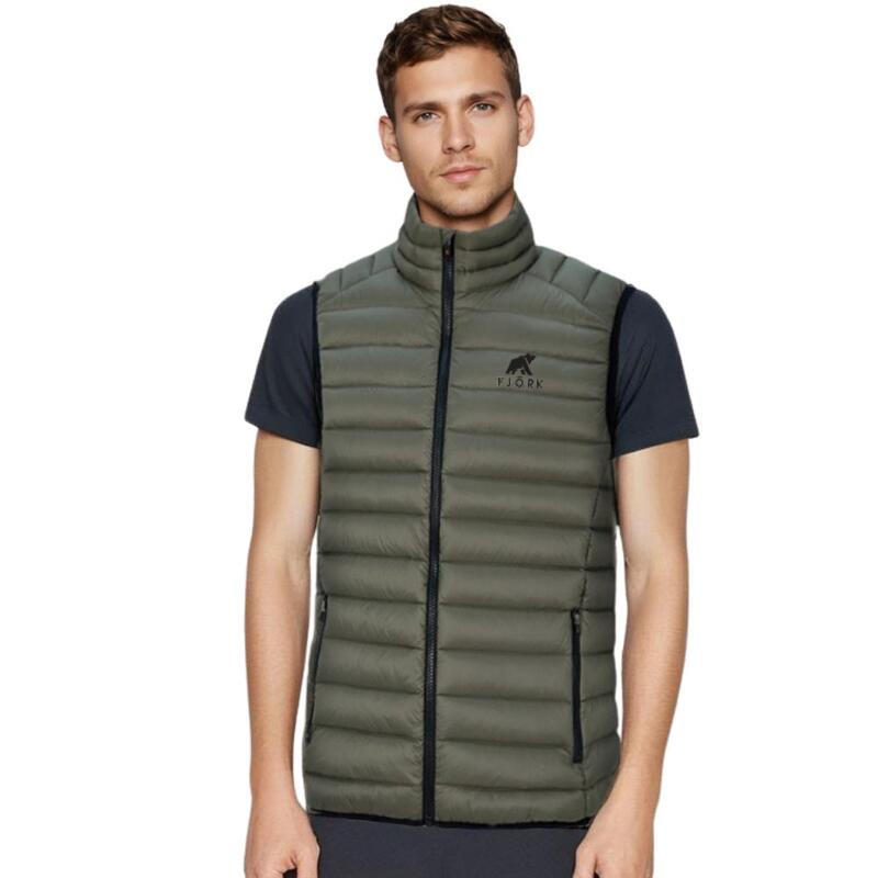 Merino Nordend Chaqueta de plumas sin mangas para hombre