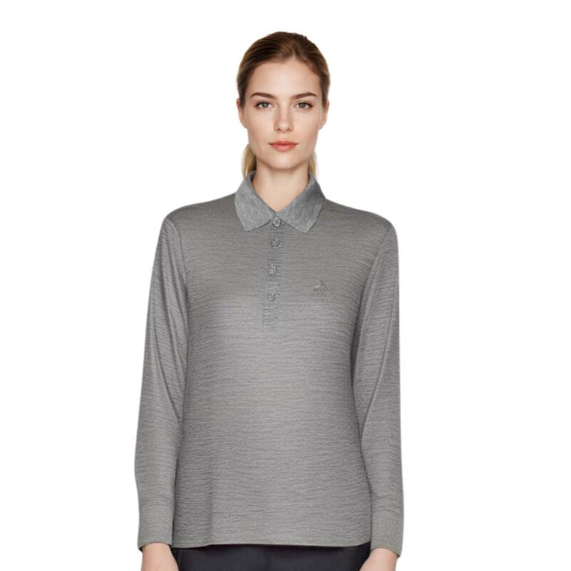 Polo-Shirt Merino Rigi LS