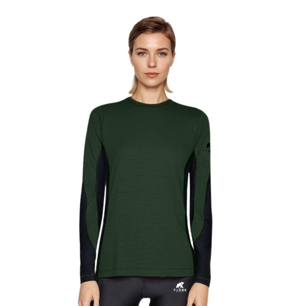 Long-sleeve technical merino T-shirt - Jungfrau 210 Women