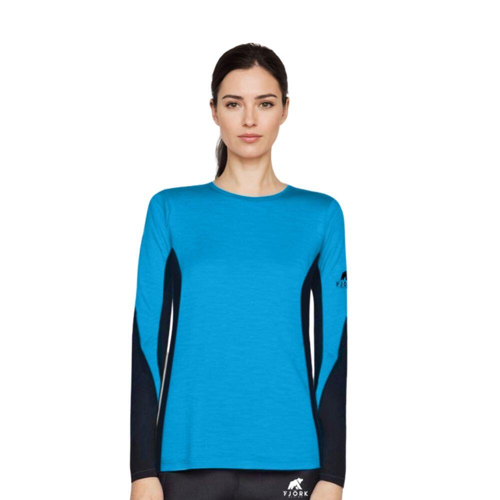 Long-sleeve technical merino T-shirt - Jungfrau 210 Women