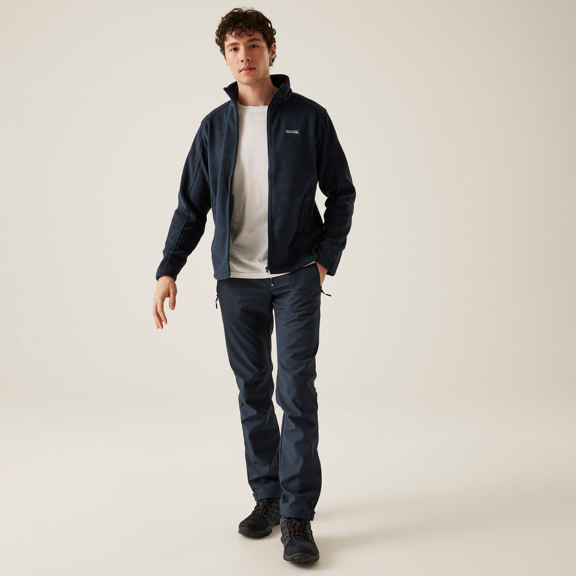 Fleece Heren Wandelen Hedman Ii 3/7