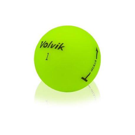 Volvik Vivid Balles de Golf Citron Vert 2/3