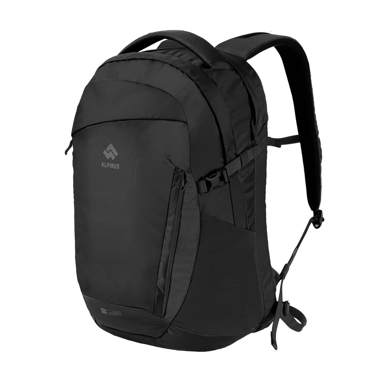 Alpinus - Sac À Dos De Randonnée Alpinus Masca 30 Litres H2o - Chest Pack - Noir - 30 L - Decathlon