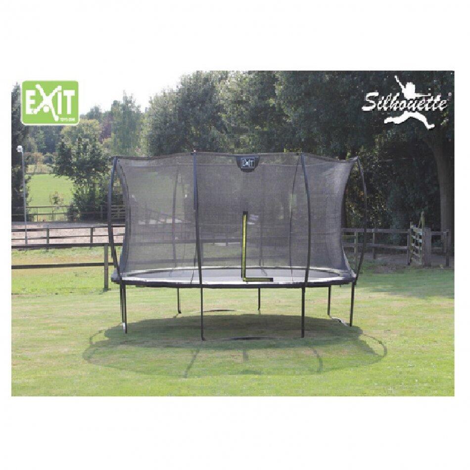 Trampolino elastico EXIT Silhouette ø244cm - nero 6/7