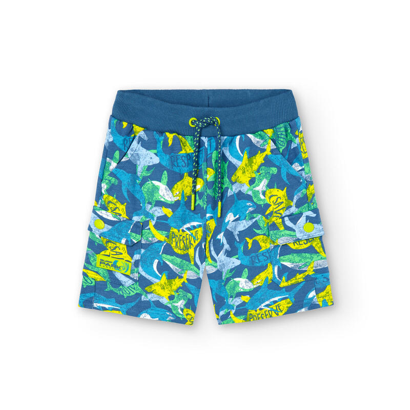 Bermudas Gimnasia Niño Boboli Multicolor