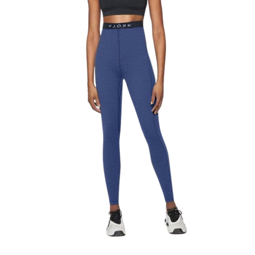 FJORK MERINO Damen-Thermo-Leggings aus 100 % Merinowolle – Björk 210