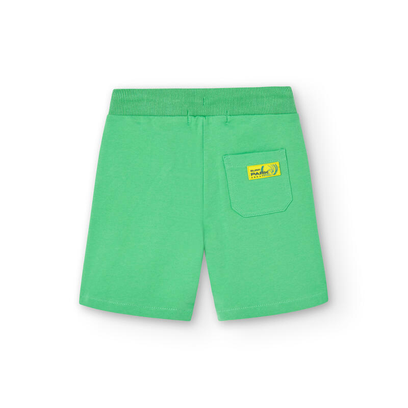 Bermudas Gimnasia Niño Boboli Verde