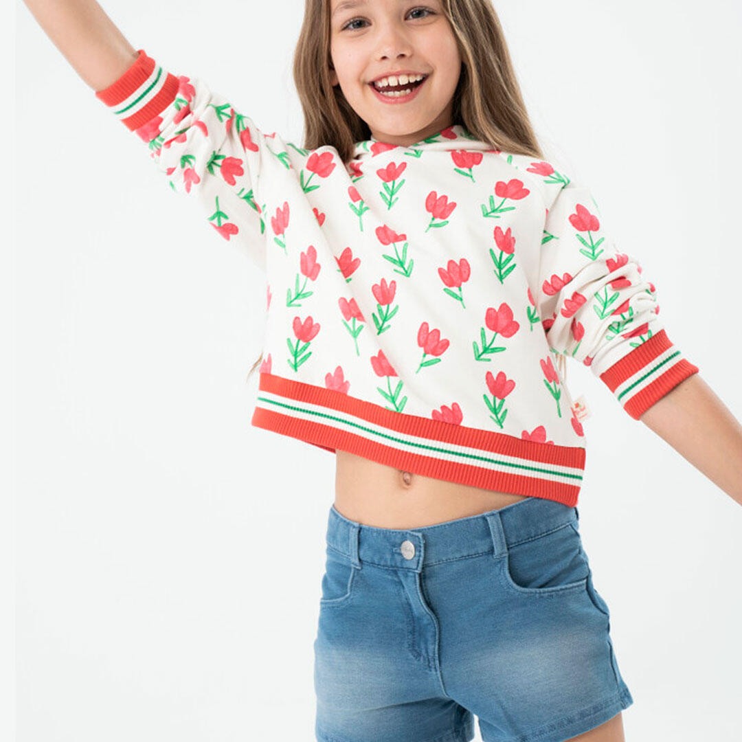 Bermudas Senderismo Niña Boboli Azul 5/5