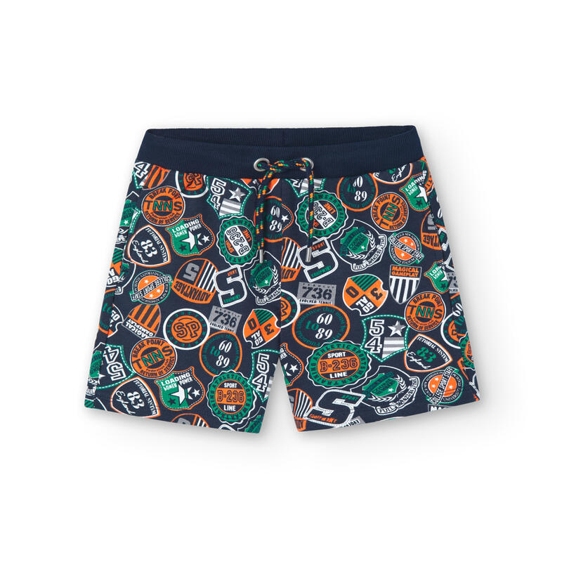 Bermudas Gimnasia Niño Boboli Multicolor