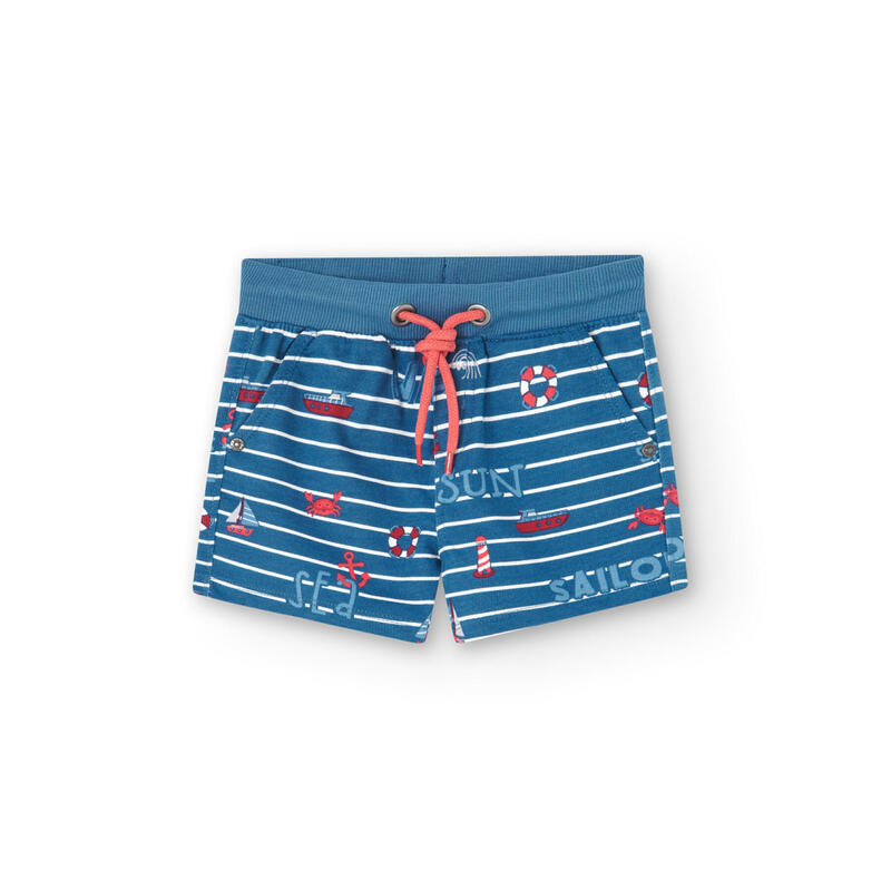 Bermudas Gimnasia Niño Boboli Multicolor