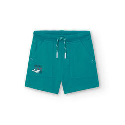 Bermudas Gimnasia Niño Boboli Verde