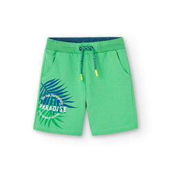 Bermudas Gimnasia Niño Boboli Verde