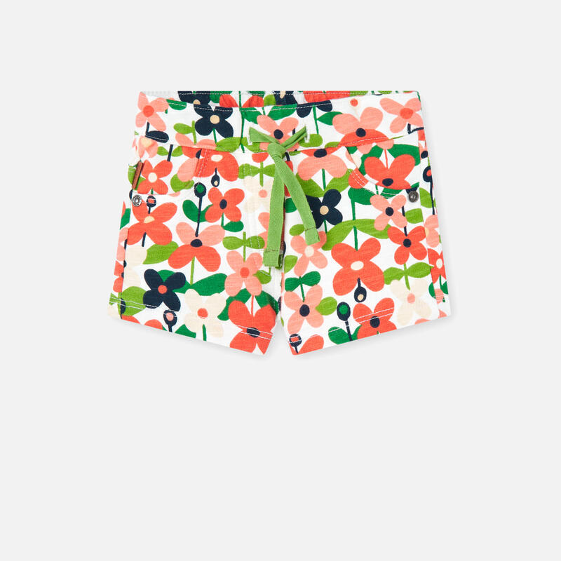 Bermudas Gimnasia Niña Boboli Multicolor