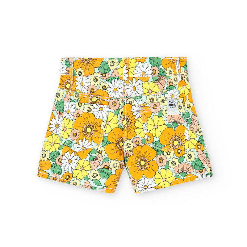 Bermudas Gimnasia Niña Boboli Multicolor