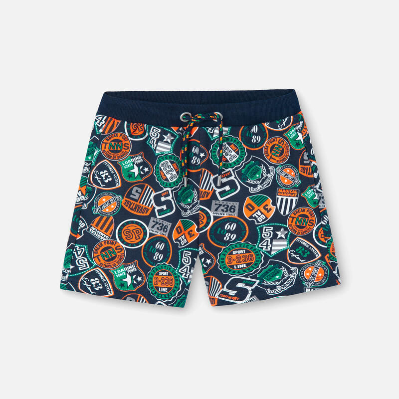 Bermudas Gimnasia Niño Boboli Multicolor