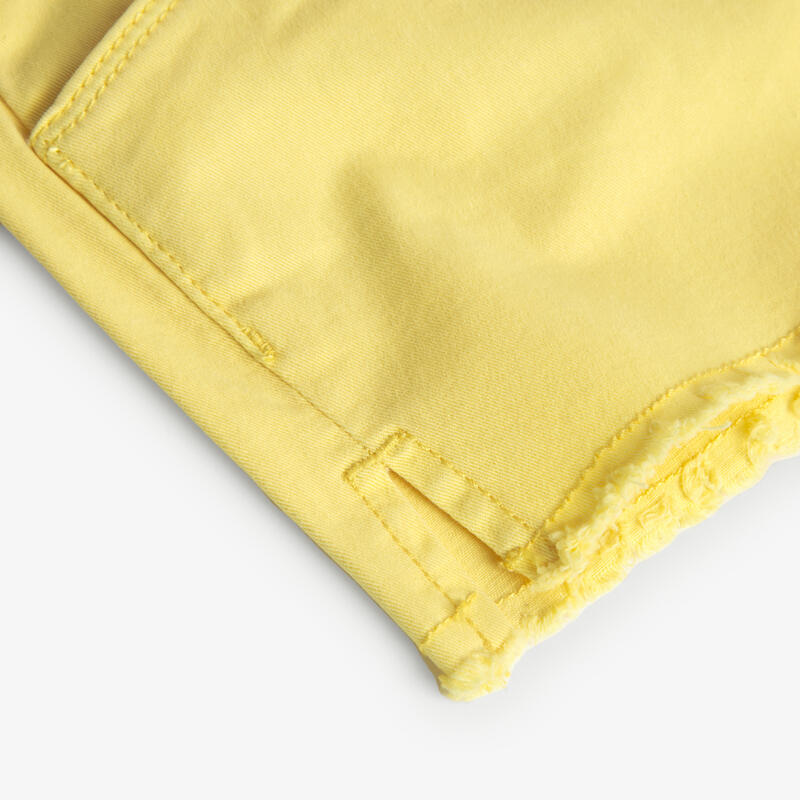 Bermudas Gimnasia Niña Boboli Amarillo