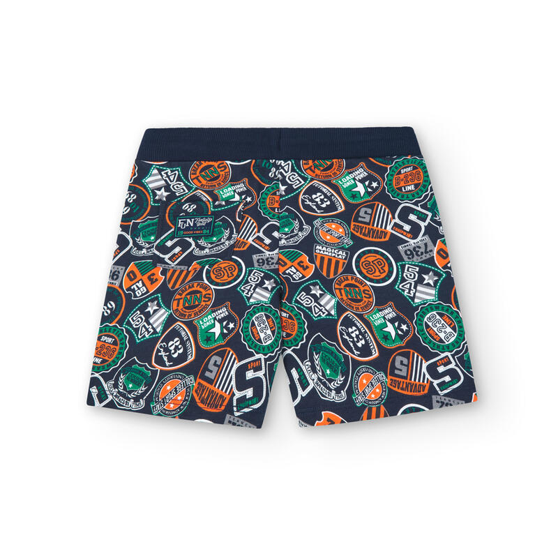 Bermudas Gimnasia Niño Boboli Multicolor