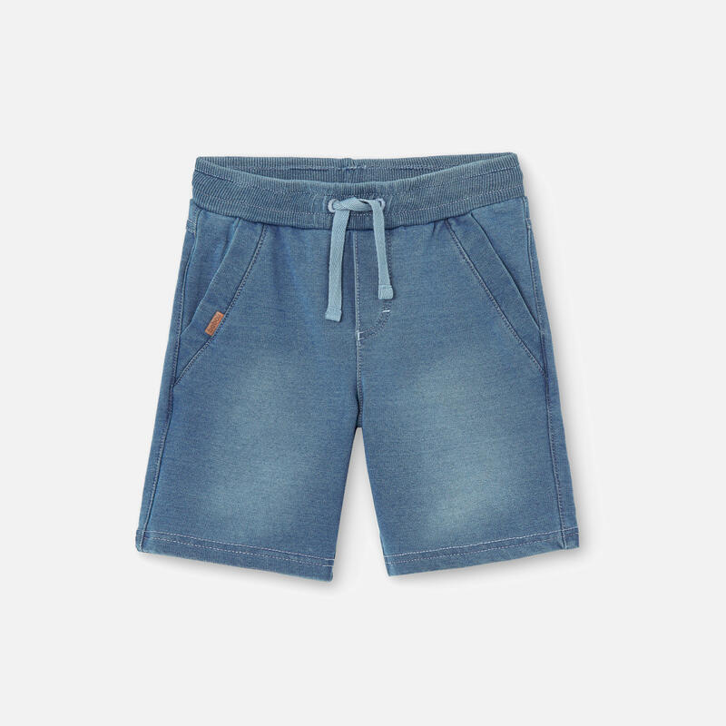 Bermudas Gimnasia Niño Boboli Azul