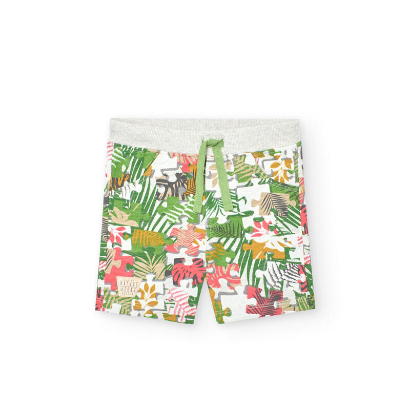 Bermudas Gimnasia Niño Boboli Multicolor