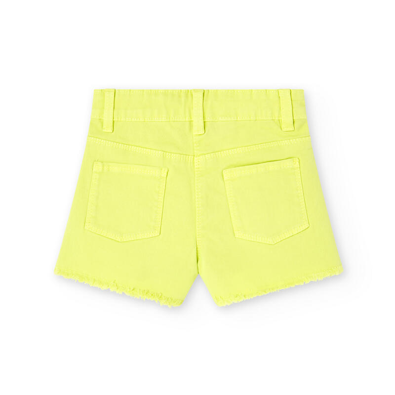 Bermudas Gimnasia Niña Boboli Verde