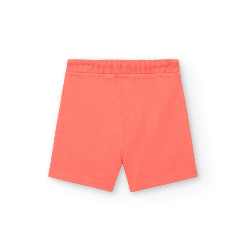 Bermudas Gimnasia Niño Boboli Naranja