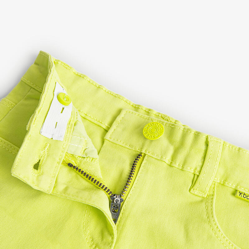 Bermudas Gimnasia Niña Boboli Verde