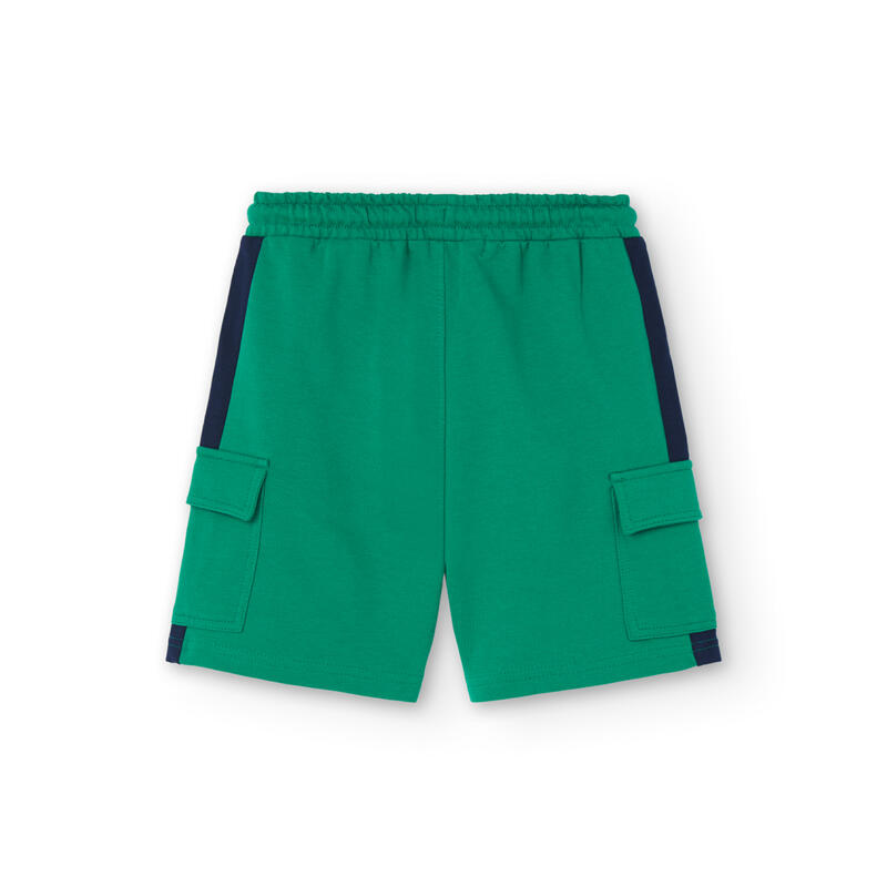 Bermudas Gimnasia Niño Boboli Verde