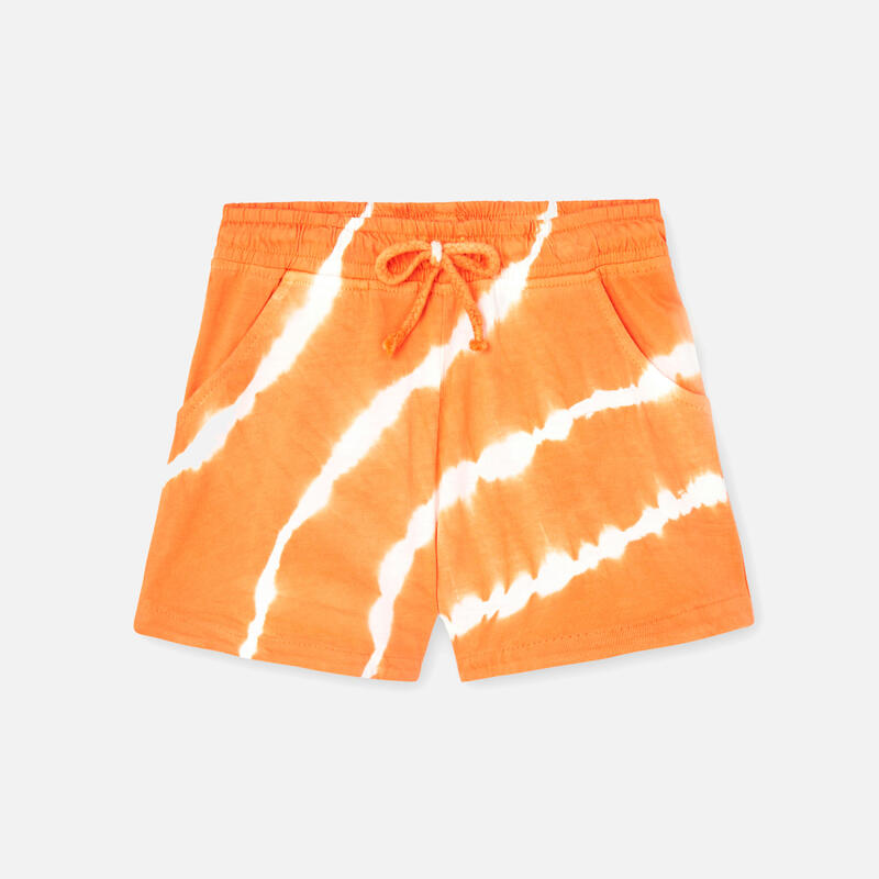 Bermudas Gimnasia Niña Boboli Naranja