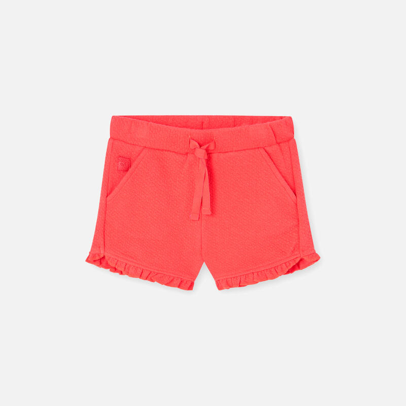 Bermudas Gimnasia Niña Boboli Rojo