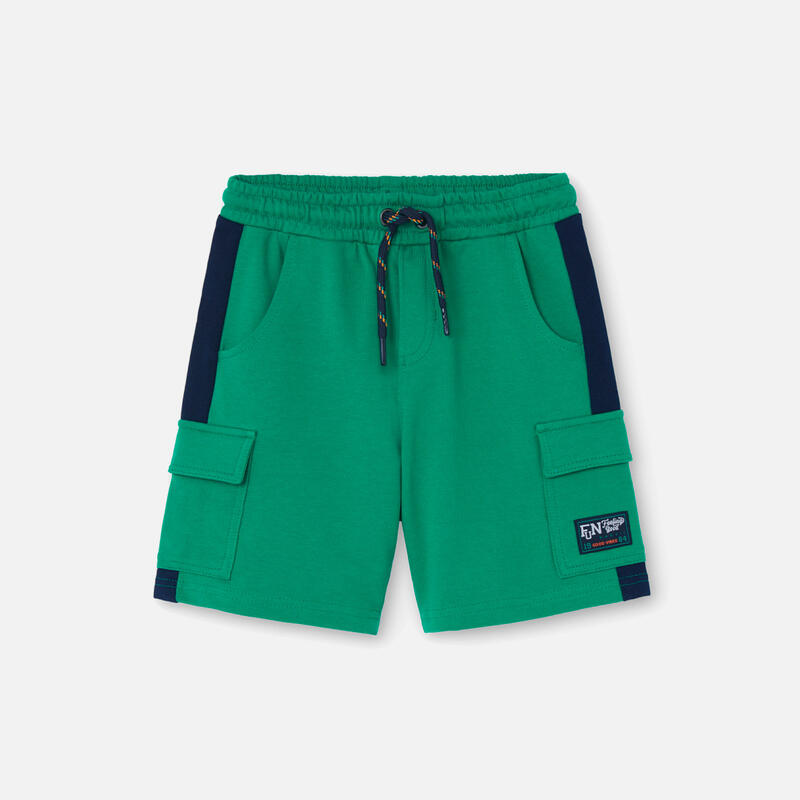 Bermudas Gimnasia Niño Boboli Verde