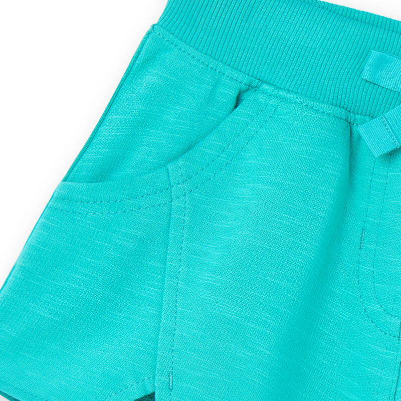 Bermudas Gimnasia Niña Boboli Verde