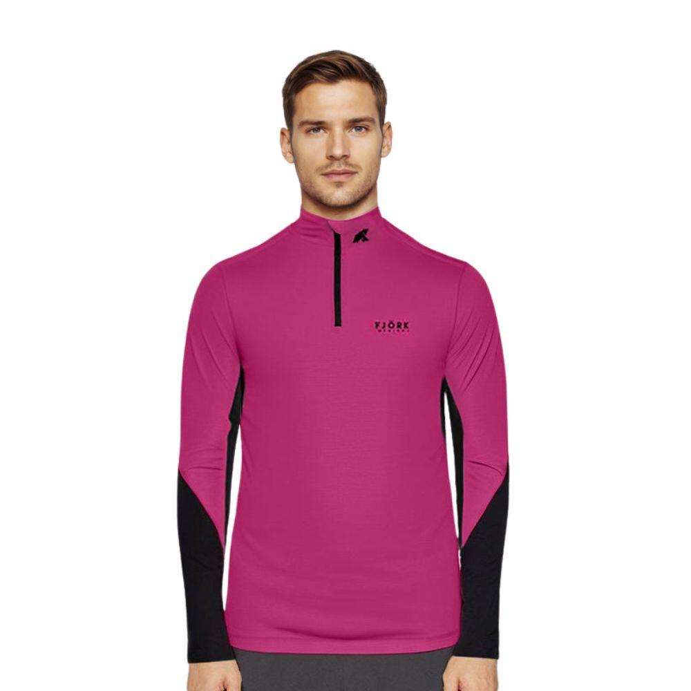 T-shirt tecnica a maniche lunghe in Merino - Eiger 210 Zip Uomo