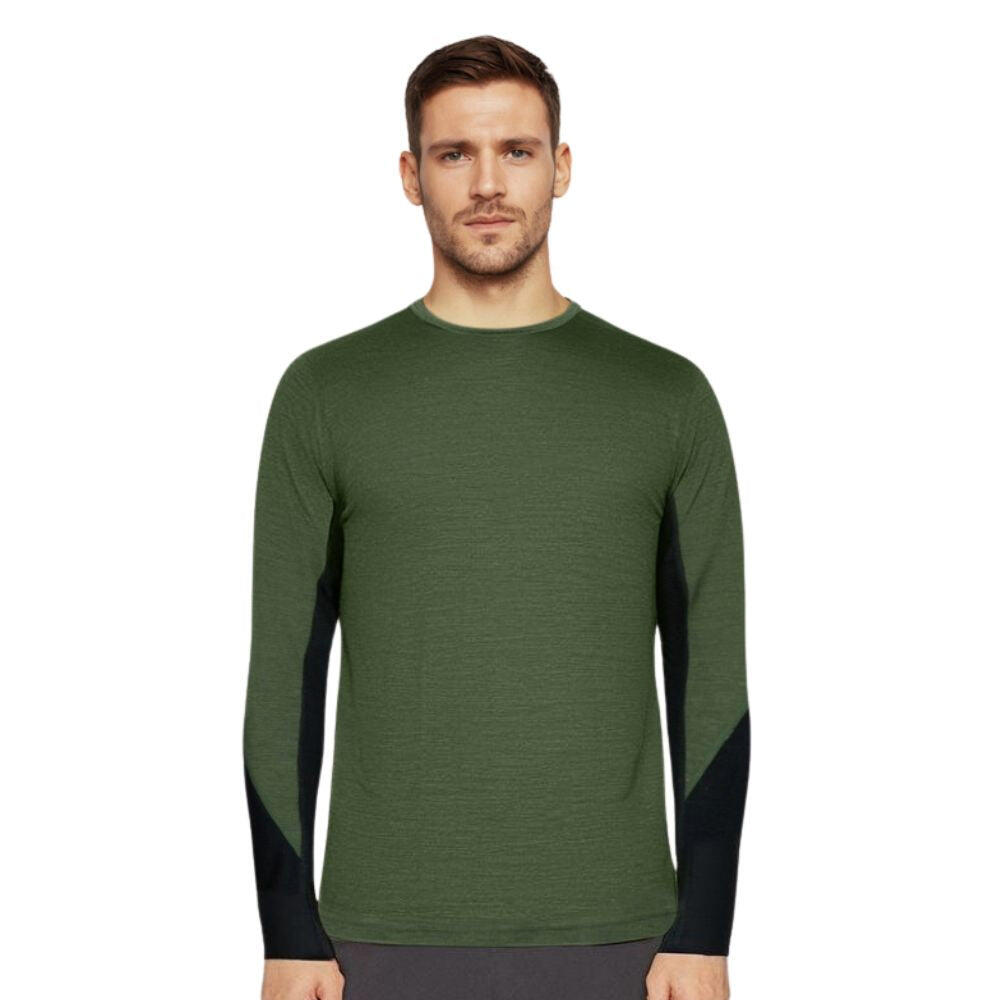 T-shirt tecnica a maniche lunghe in Merino - Eiger 210 Uomo