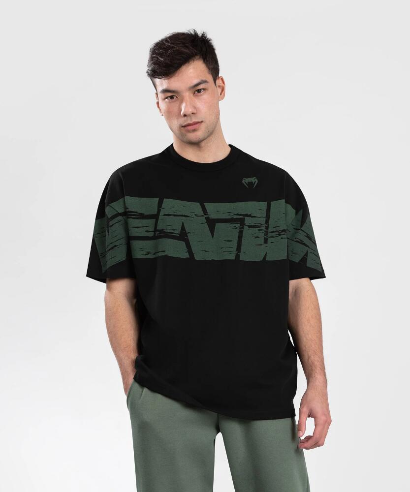 VENUM Connect XL T-shirt - Black/Green - M
