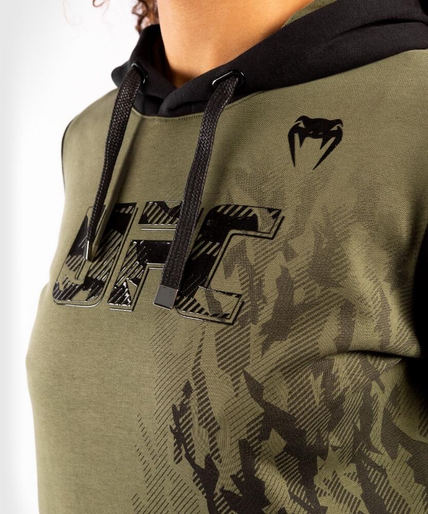 UFC Venum Fight Week Hoodie Polyester-Elastane Green 3/8