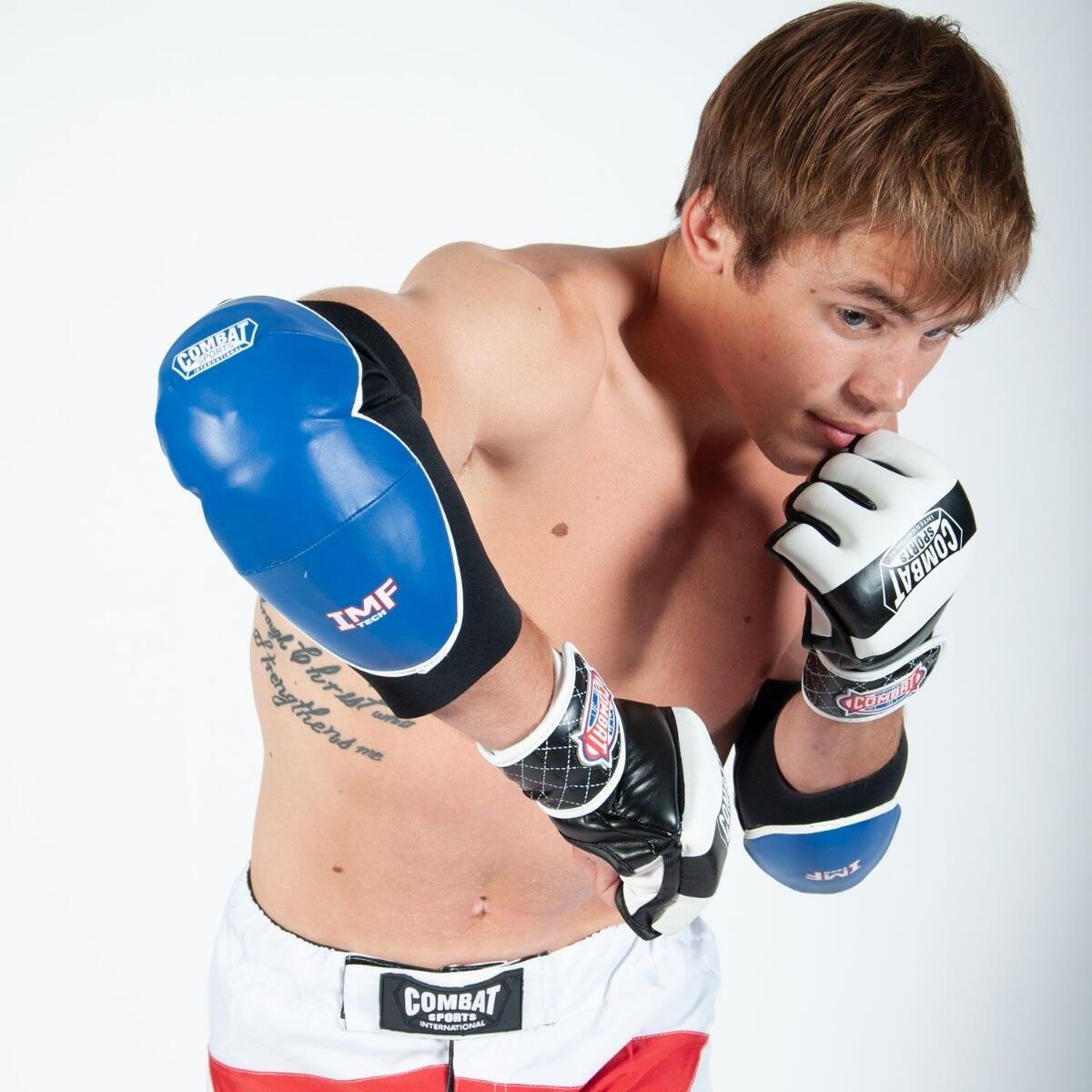 Gomitiere Pro Combat Sports - Blu - S/M 3/4