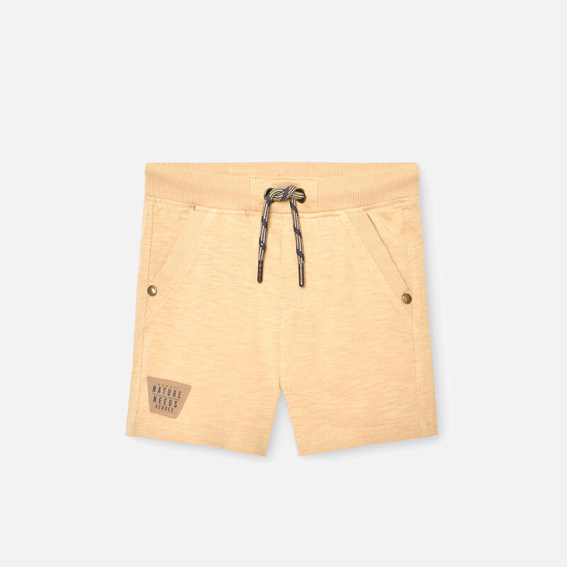 Bermudas Gimnasia Niño Boboli Beige