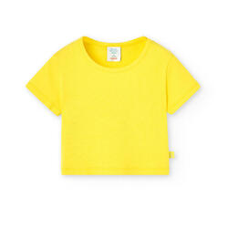 Camiseta Gimnasia Niña Boboli Amarillo