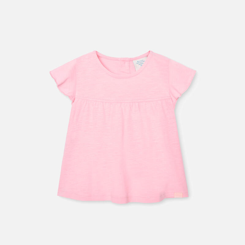 Camiseta Gimnasia Niña Boboli Rosa