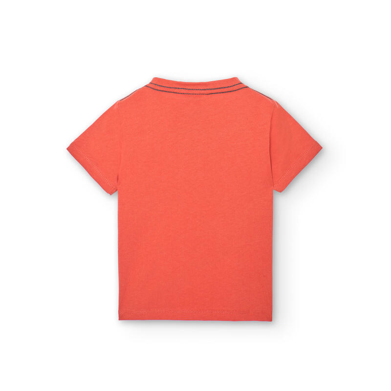 Camiseta Gimnasia Niño Boboli Naranja