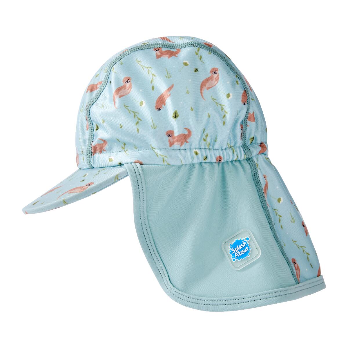 Splash About Baby Kids Legionnaire Sun Hat, Playful Otters 2/5