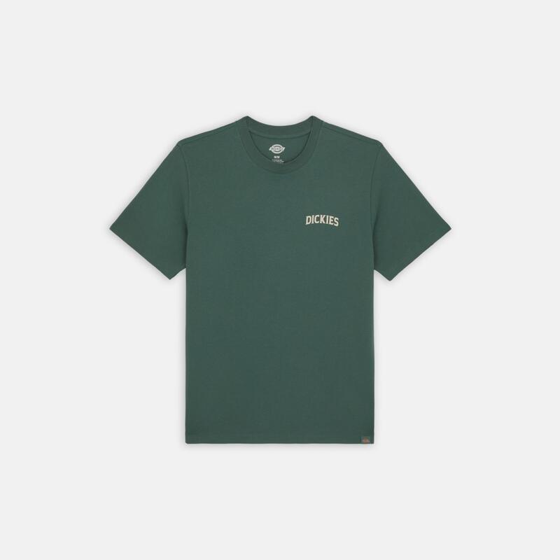 Camisetas Hombre Dickies Elliston Tee Ss Verde