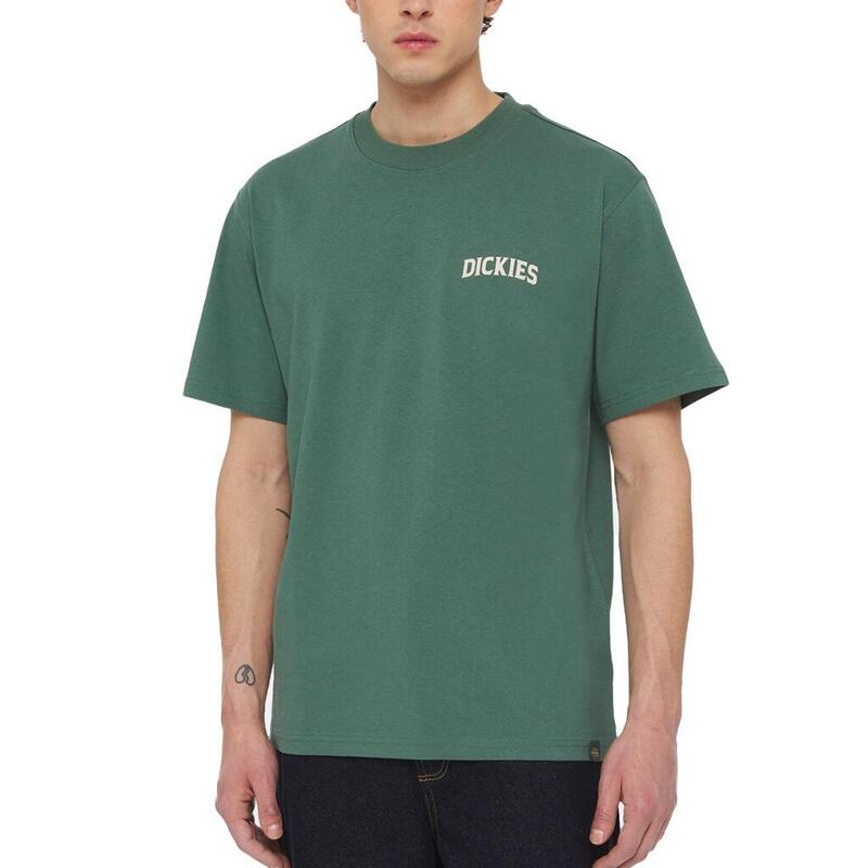 Camisetas Hombre Dickies Elliston Tee Ss Verde