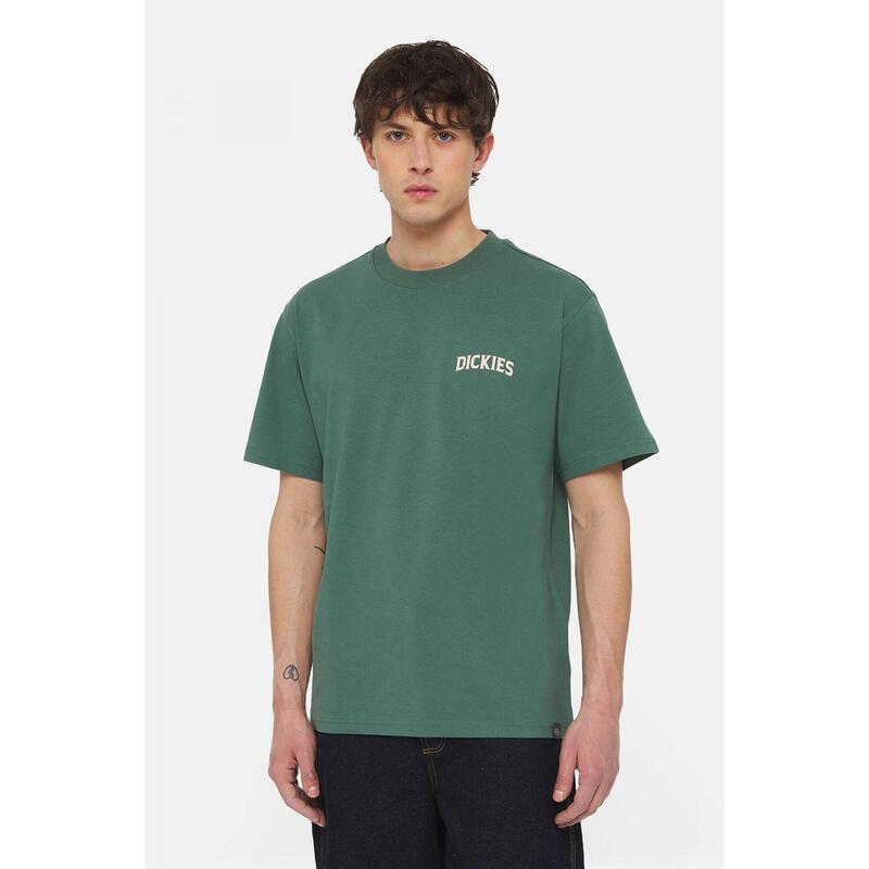 Camisetas Hombre Dickies Elliston Tee Ss Verde