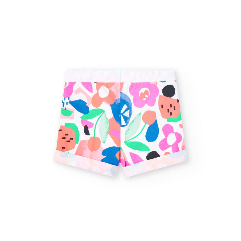 Bermudas Gimnasia Niña Boboli Multicolor