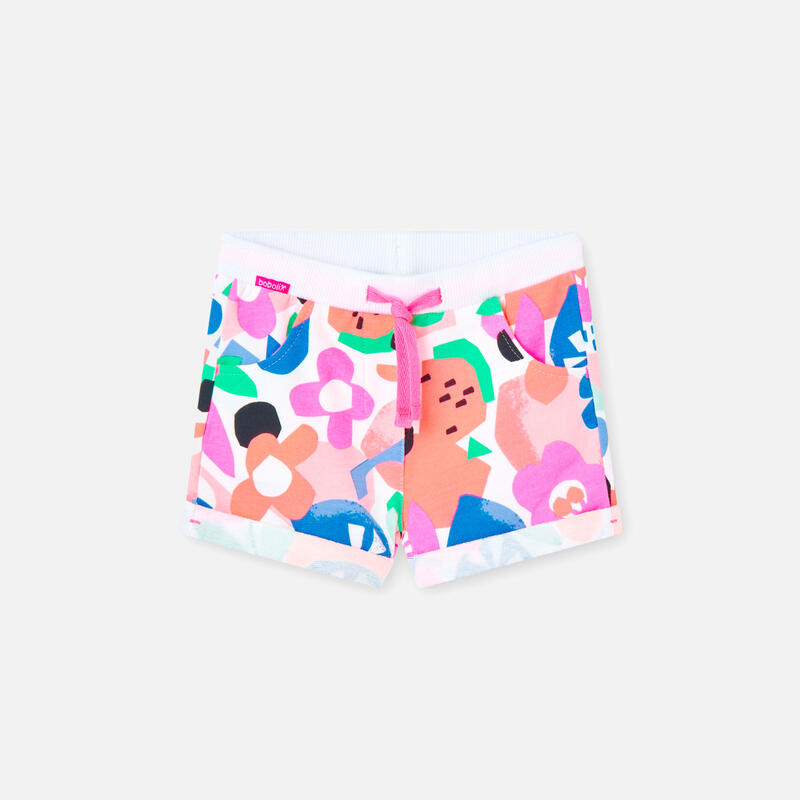 Bermudas Gimnasia Niña Boboli Multicolor