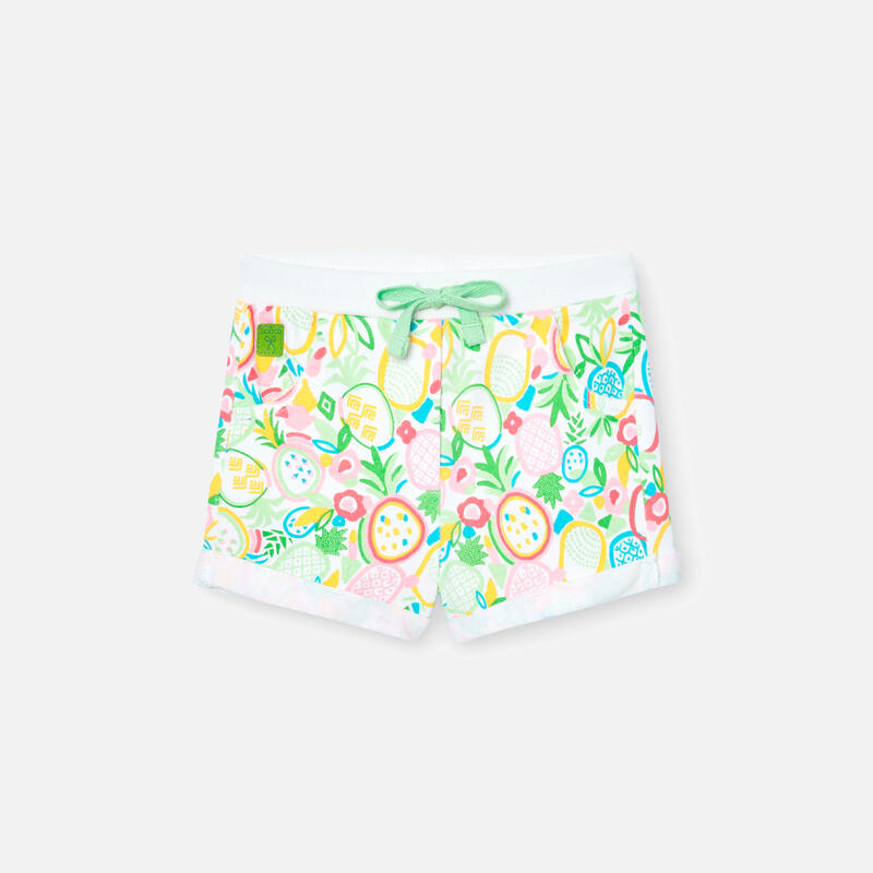 Bermudas Gimnasia Niña Boboli Multicolor