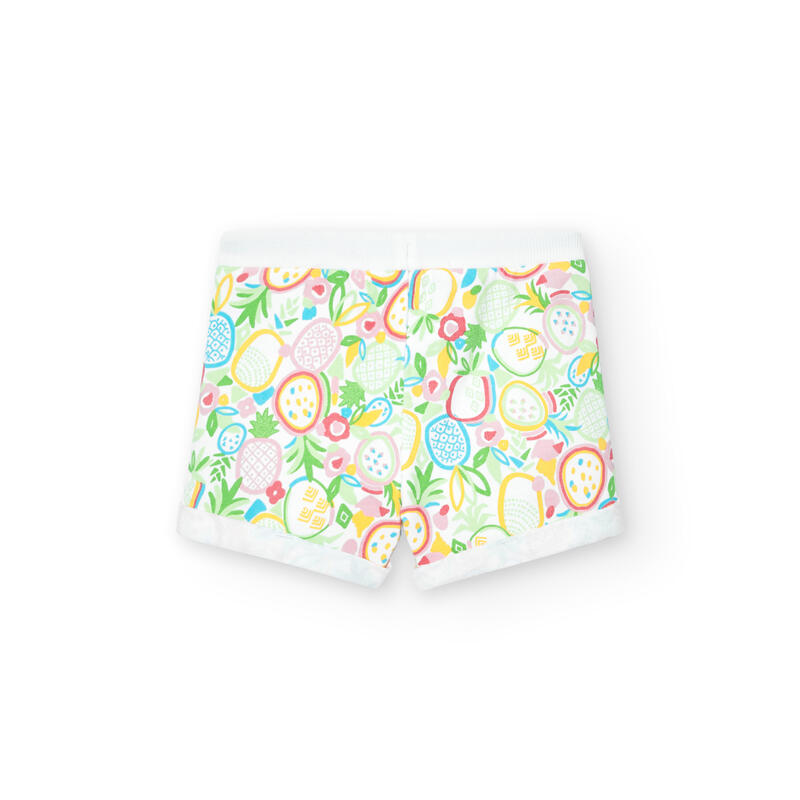 Bermudas Gimnasia Niña Boboli Multicolor